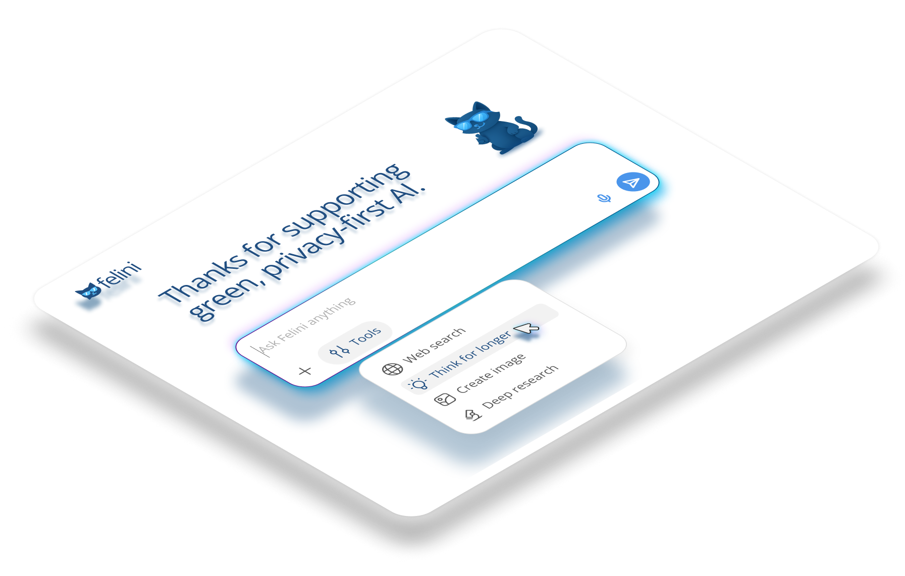 Felini — privacy-first AI chat application